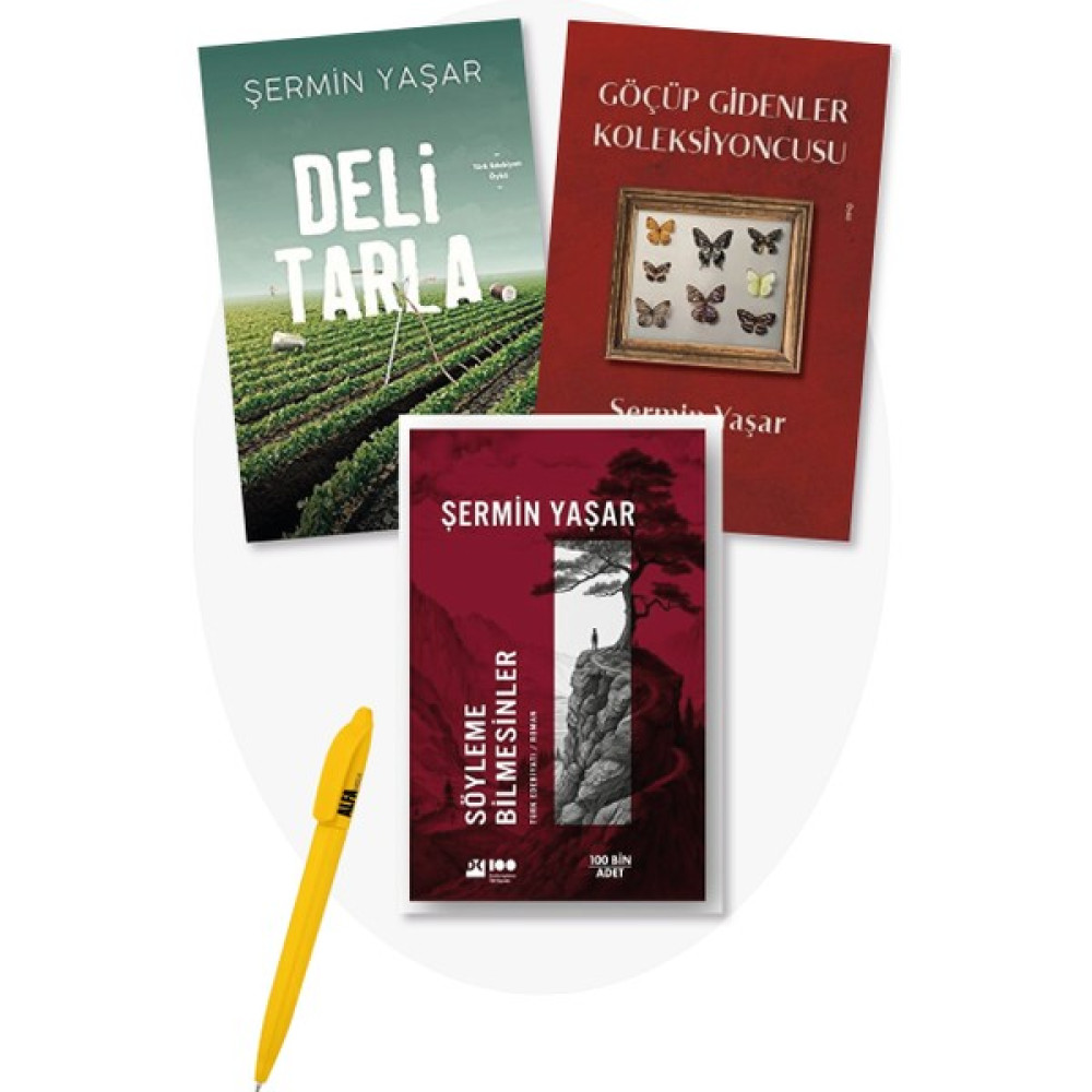 Söyleme Bilmesinler - Deli Tarla - Göçüp Gidenler 3 Kitap - Şermin Yaşar - Alfa Kalem Türk Klasikleri Fiyatı