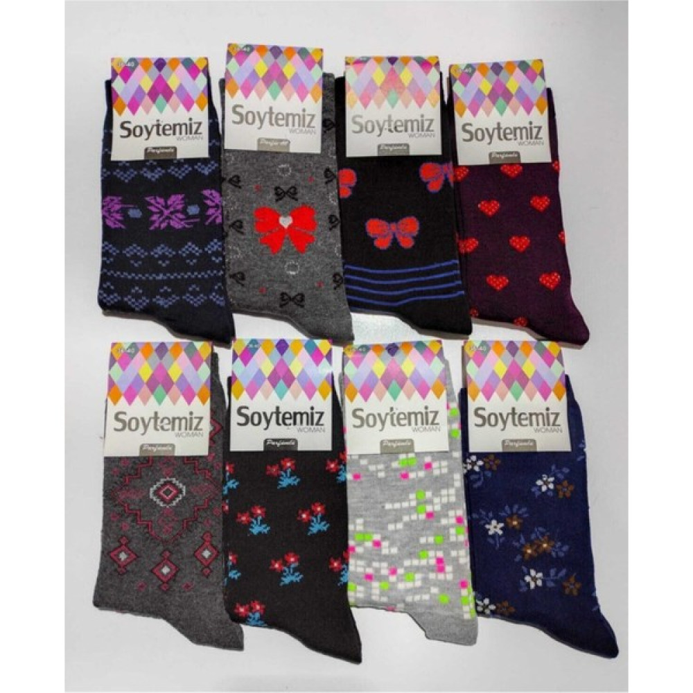Soytemiz 8 Çift Bayan Soket Çorap 4 Mevsim Çorap (Outdoor) Fiyatı