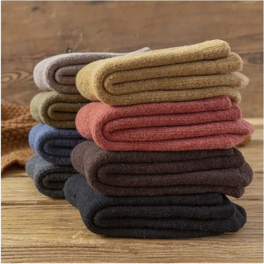 Soytemiz Düz Karışık Renkli Kışlık Havlu Çorap 4 Çift Çorap (Outdoor) Fiyatı
