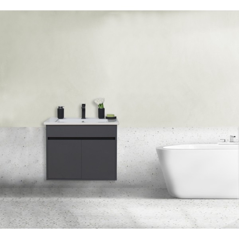 Sözcan Group Dicle Asma Lavabolu Alt Dolap Antrasit 80X44X70 cm Banyo Dolabı / Mobilyası Fiyatı