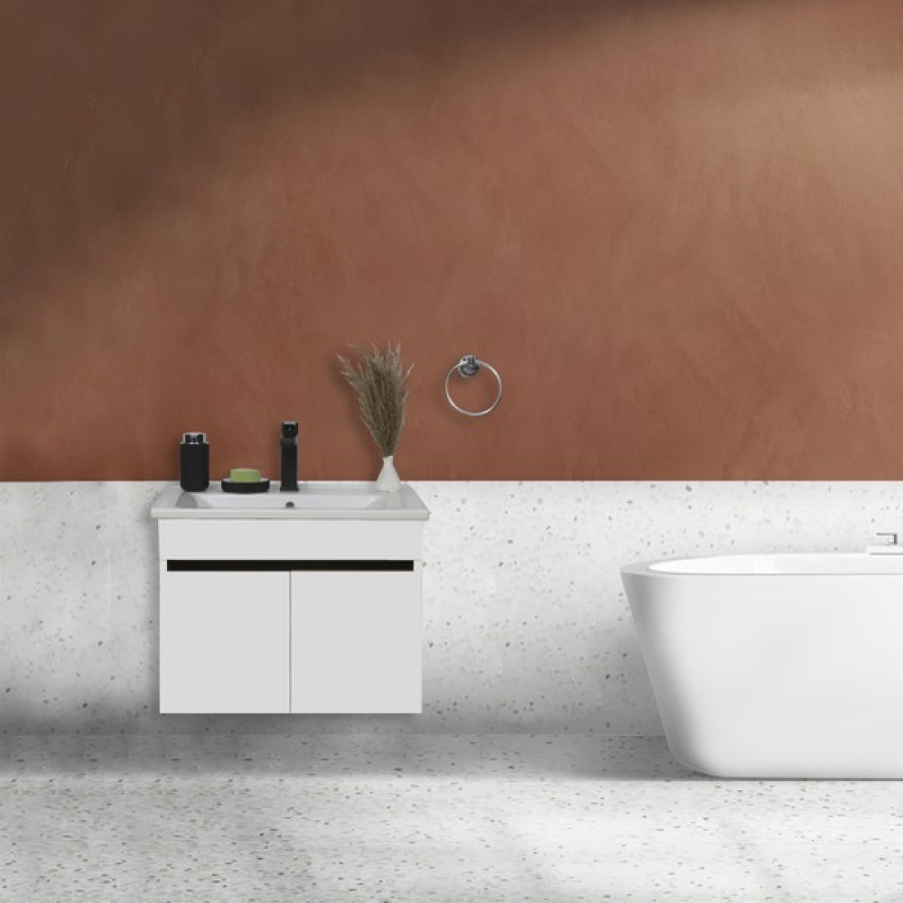 Sözcan Group Yıldız Lavabolu Asma Alt Dolap Beyaz 65 cm Banyo Dolabı / Mobilyası Fiyatı
