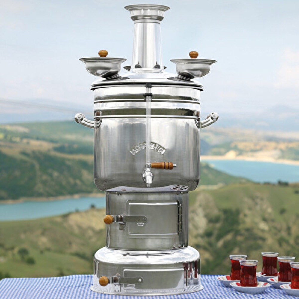 Sözenler 15 Litre Krom Semaver KS15-NİLÜFER Bahçe Aksesuarı Fiyatı