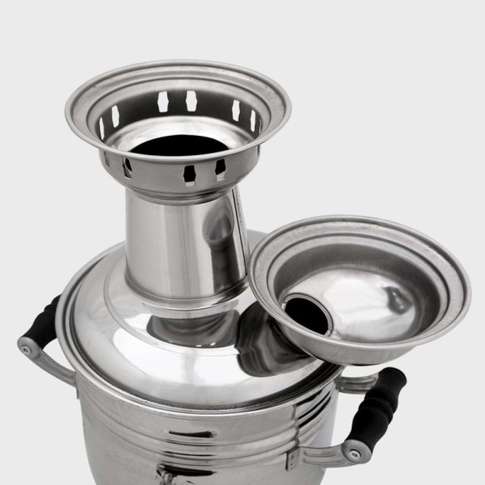 Sözenler KS11 (4 Lt) Krom Kömürlü Semaver Semaver Fiyatı