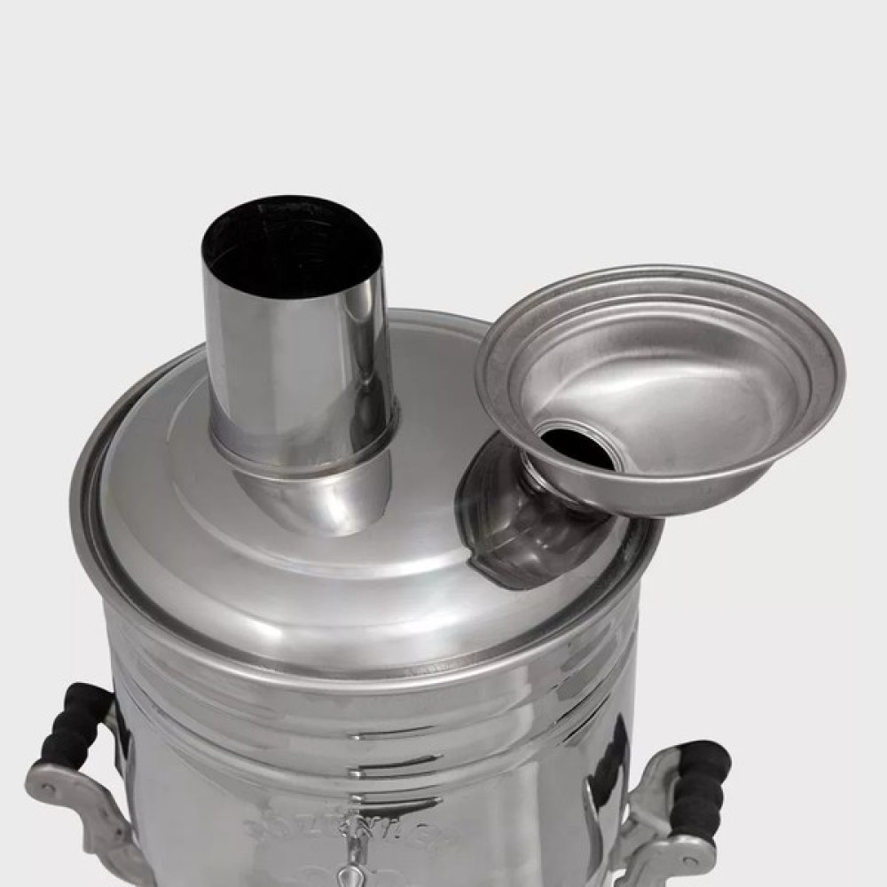 Sözenler KS13 (4 Lt) Krom Ayrılabilir Odunlu Semaver Semaver Fiyatı