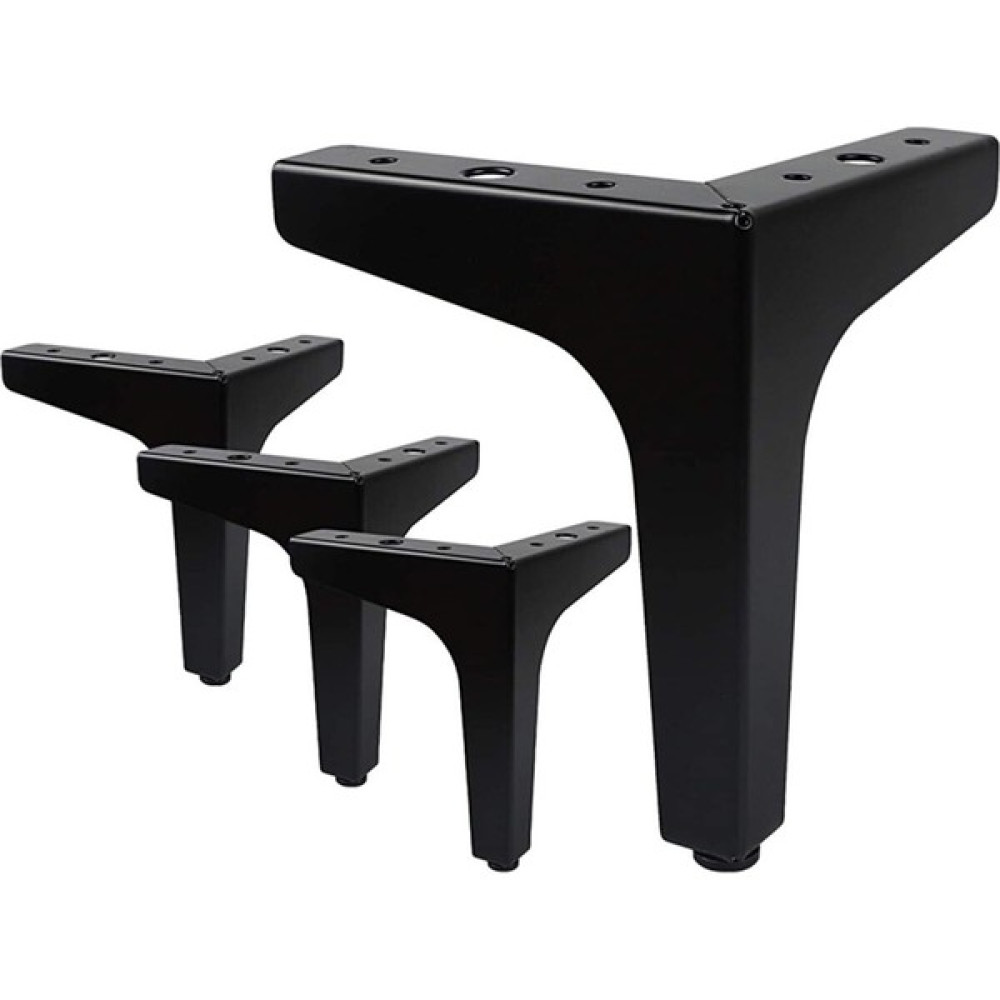 Sözer Orman Ürünleri (4 Adet) 12cm Modern Mat Siyah Metal Mobilya, Dolap, Koltuk, Tv Ünitesi Ayakları - Tv Ünitesi Ayakları Nalburiye & Hırdavat Fiyatı