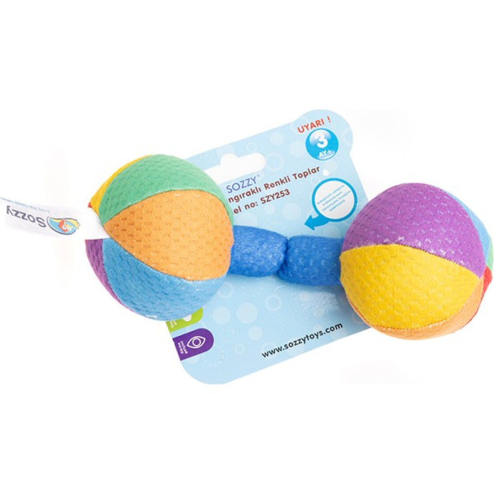Sozzy Toys Çıngıraklı Renkli Toplar Bebek Oyuncakları Fiyatı