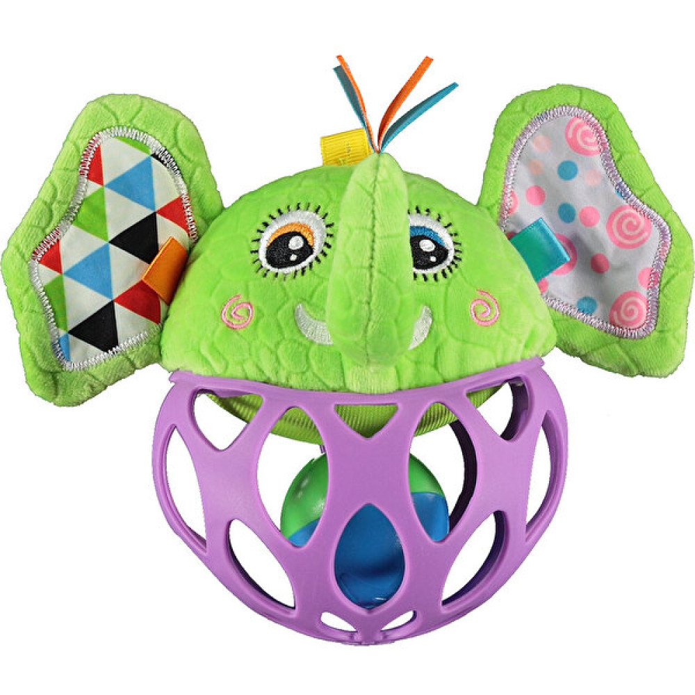 Sozzy Toys Çıngıraklı Sallanır Top- Fil Mor Bebek Oyuncakları Fiyatı
