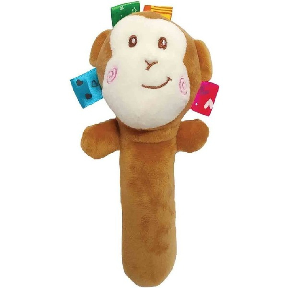 Sozzy Toys Çıngıraklı Sıksık Maymun - SZY163 - Renkli Bebek Oyuncakları Fiyatı
