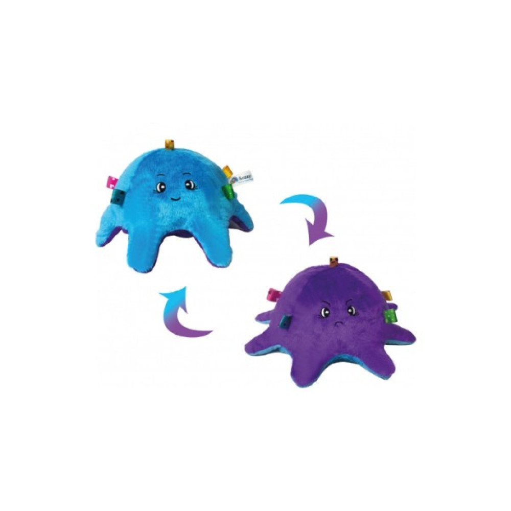 Sozzytoys Çift Yüzlü Çıngıraklı Ahtapot - Renkli Bebek Oyuncakları Fiyatı