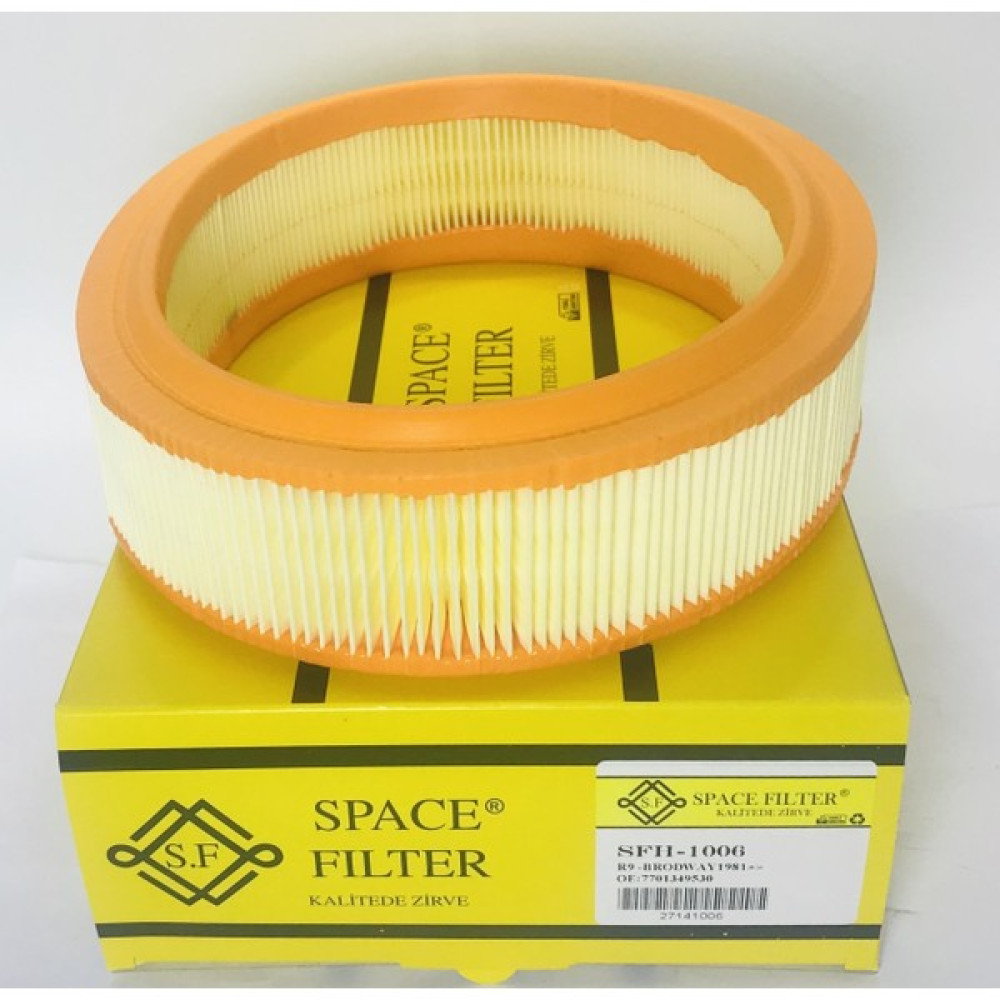 Space Filter Renault R19 Europa 1.4-1.6 Karbüratörlü Hava Filtresi Oto Hava Filtresi Fiyatı
