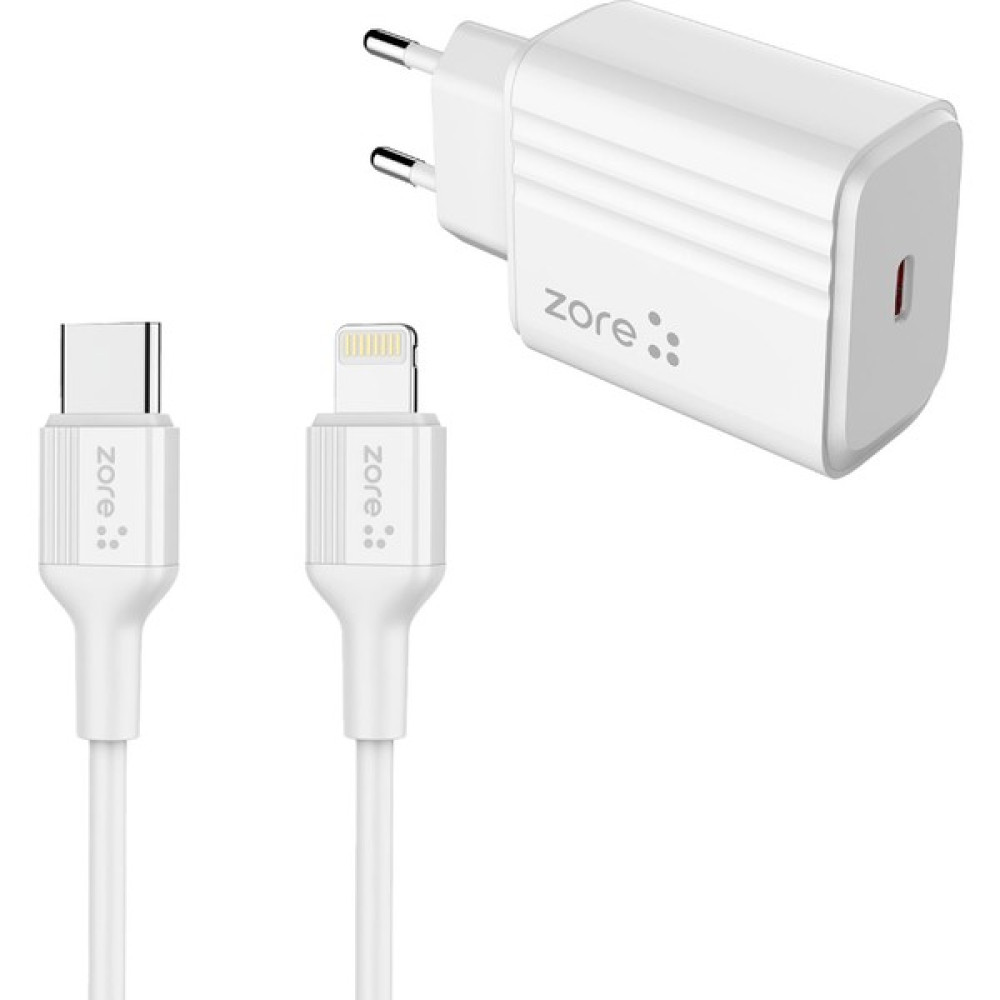 Space-M İOS 14/13/12/11 Serileri Uyumlu (20W) Hızlı Şarj Aleti Yeni Nesil Usb-C Lightning Hızlı Şarj Cihazı - Beyaz Cep Telefonu Şarj Cihazı Fiyatı