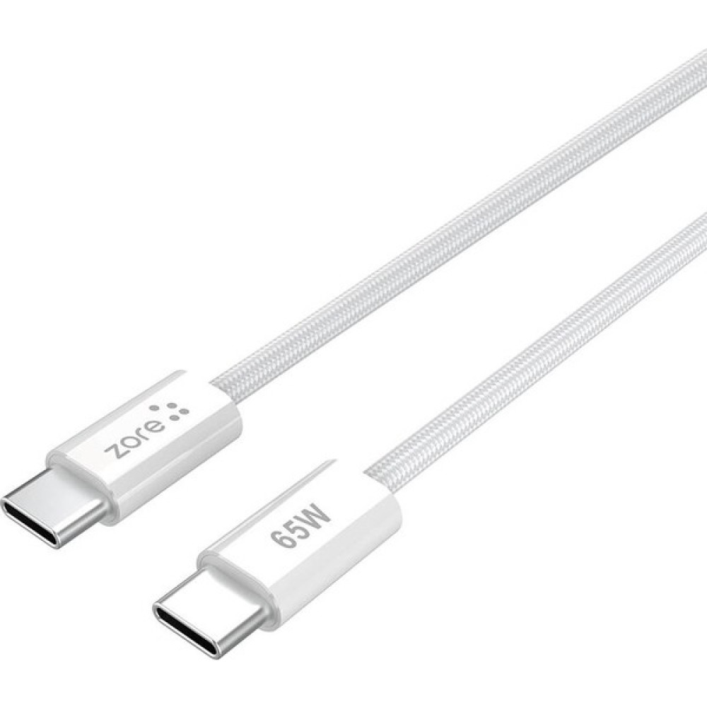 Space-M Iphone 15/15 Plus/15 Pro/15 Pro Max Hızlı Şarj Kablosu (65W) Type-C To Type-C Hızlı Şarj Kablosu 65W 3A (1 Metre) - Beyaz Cep Telefonu Kablosu Fiyatı