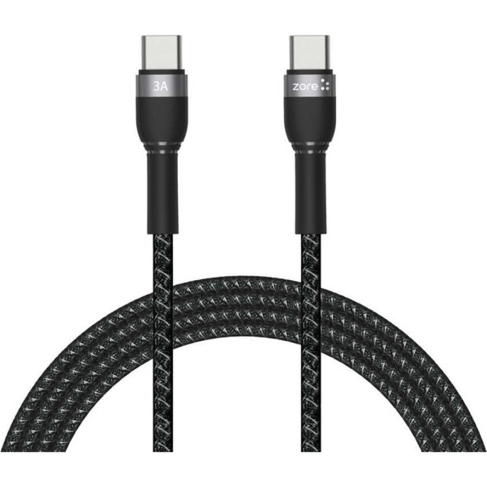 Space-M Samsung Type-C To Type-C Pd Hızlı Şarj Kablosu (2 Metre) Hasır Örgü Şarj Kablosu - Siyah Cep Telefonu Şarj Cihazı Fiyatı