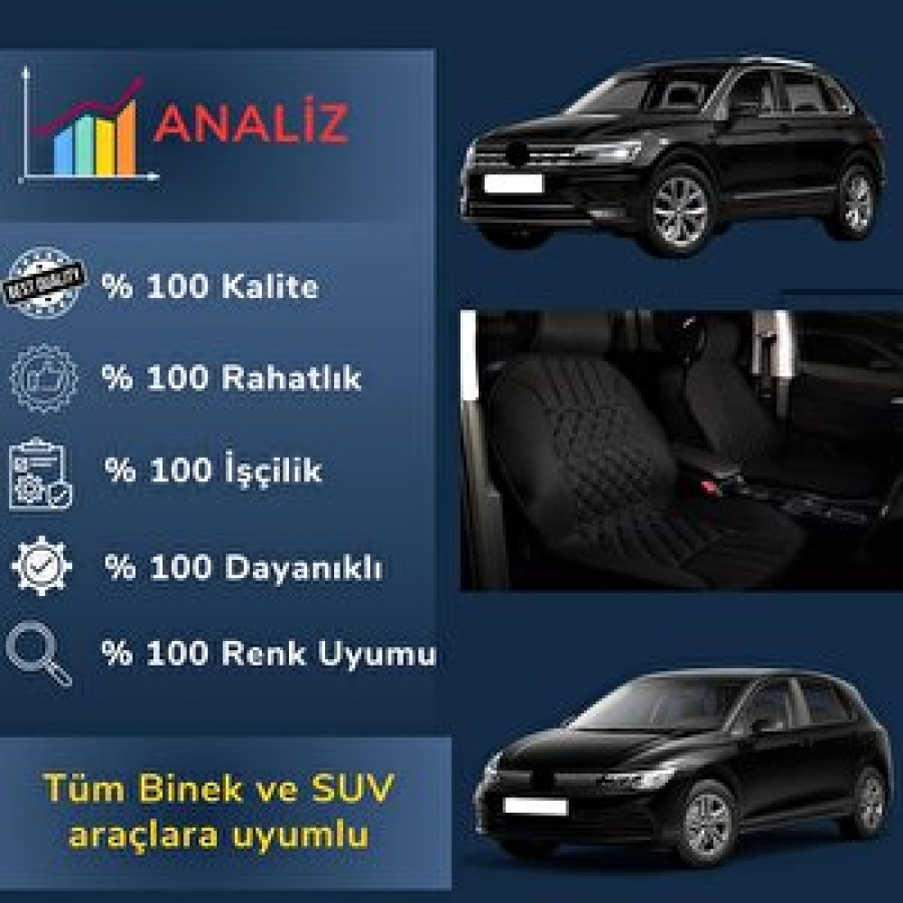 Space Oto Koltuk Minderi, Fi̇at Araçlara Uyumlu 2'li Set Özel Tasarım Minder Premi̇um Siyah Oto Koltuk Kılıfı Fiyatı
