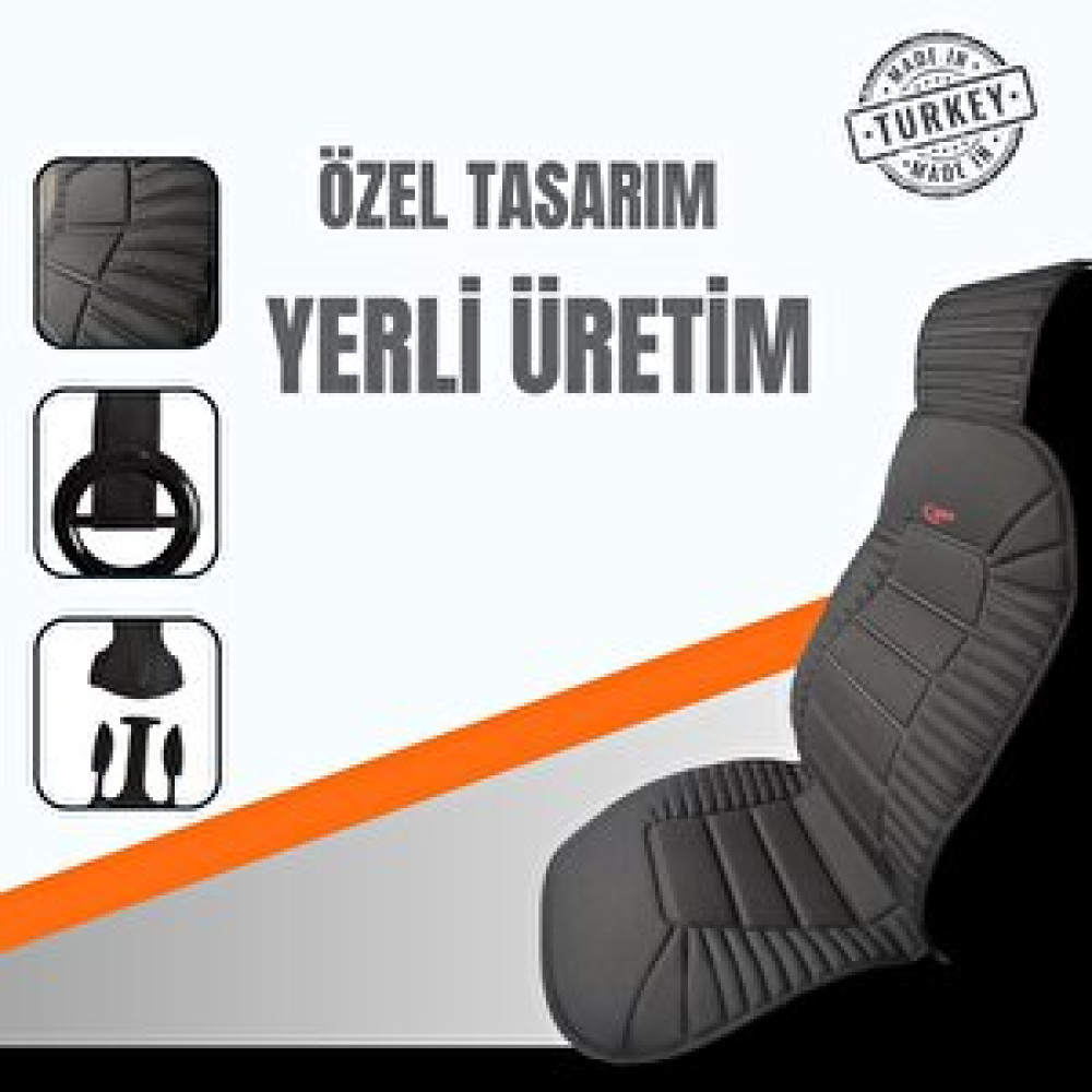 Space Oto Koltuk Minderi, Fi̇at Araçlarla Uyumlu 2'li Set Özel Tasarım Minder Premi̇um Siyah Oto Koltuk Kılıfı Fiyatı
