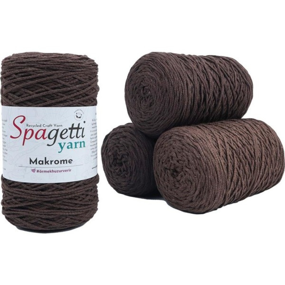 Spagettiyarn Kahverengi Makrome İp 4'lü Set Oyun & Hobi Fiyatı