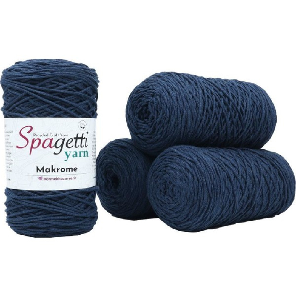 Spagettiyarn Lacivert Makrome İp 4'lü Set Oyun & Hobi Fiyatı