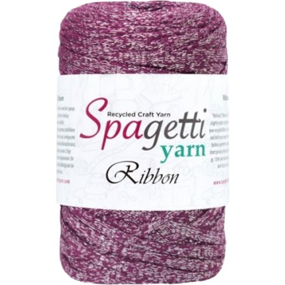 Spagettiyarn Menekşe Simli Ribbon Ip (Gümüş Sim) - 109 Pembe Oyun & Hobi Fiyatı