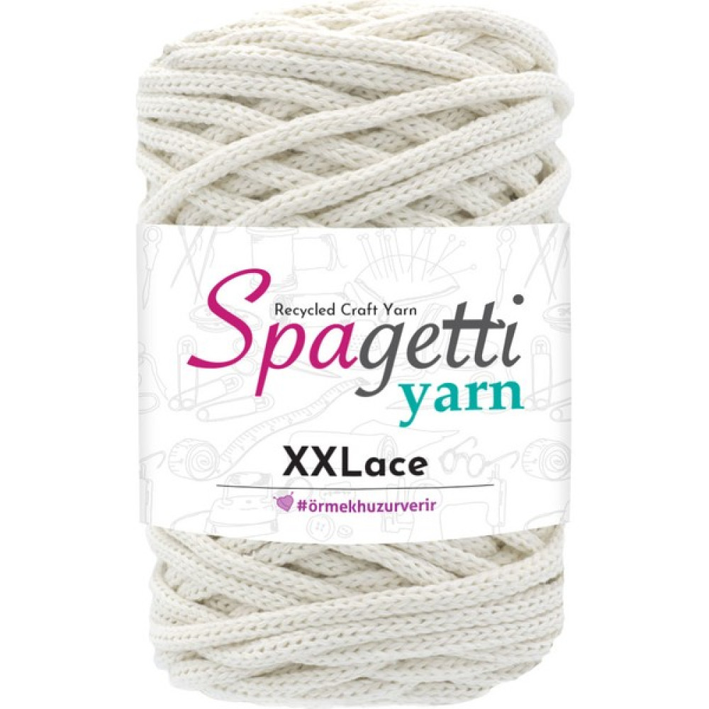 Spagettiyarn Şeker Beyaz XXLace İp Oyun & Hobi Fiyatı