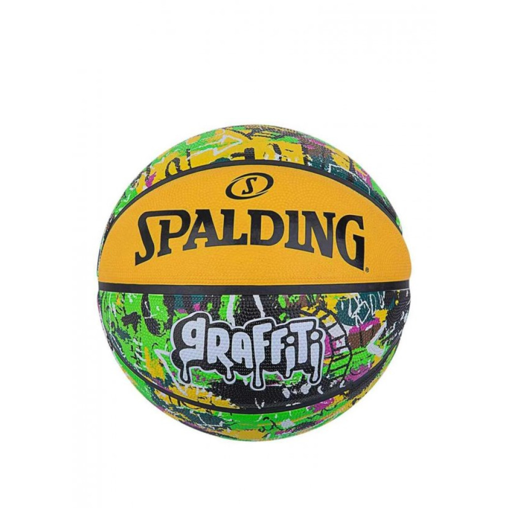 Spalding Basketbol Topu Green Yellow Graffiti No:7 84374Z Basketbol Ürünleri Fiyatı