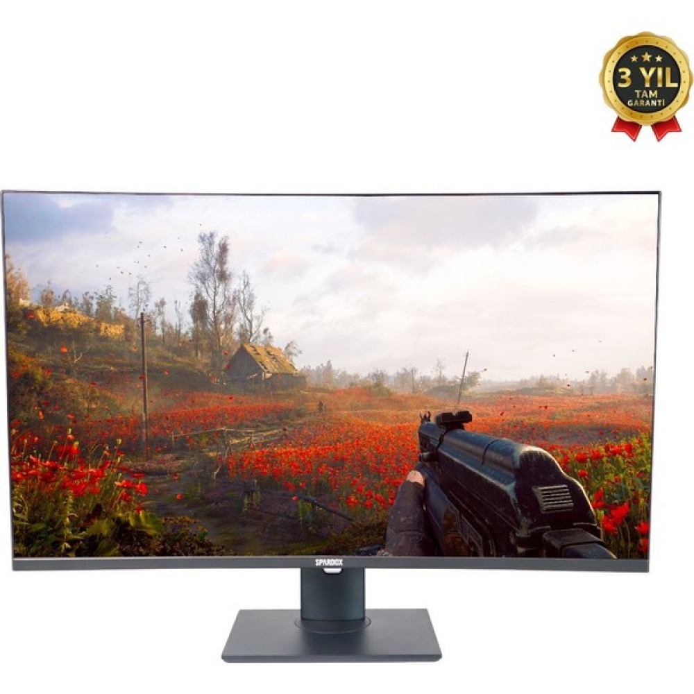 Spardox Gaming Curved SG-32165CRP 32" 1ms 165Hz Va 1xdp Fullhd Pivot Gaming Monitör Monitör Fiyatı