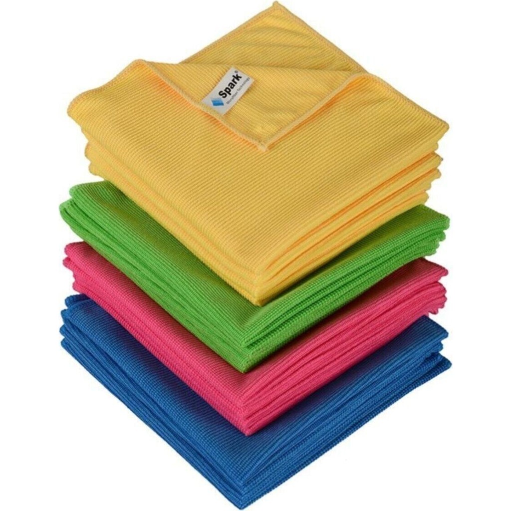 Spark (8 Adet) 2307 Mikrofiber Genel Temizlik Toz ve Cam Bezi 40X40 cm SSD / Solid State Drive Fiyatı