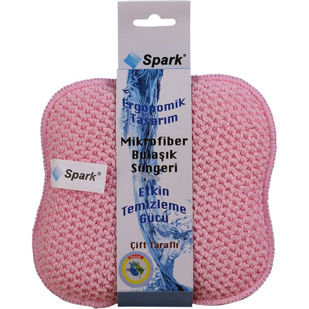 Spark Bulaşık Süngeri Pembe Bulaşık Yıkama Fiyatı