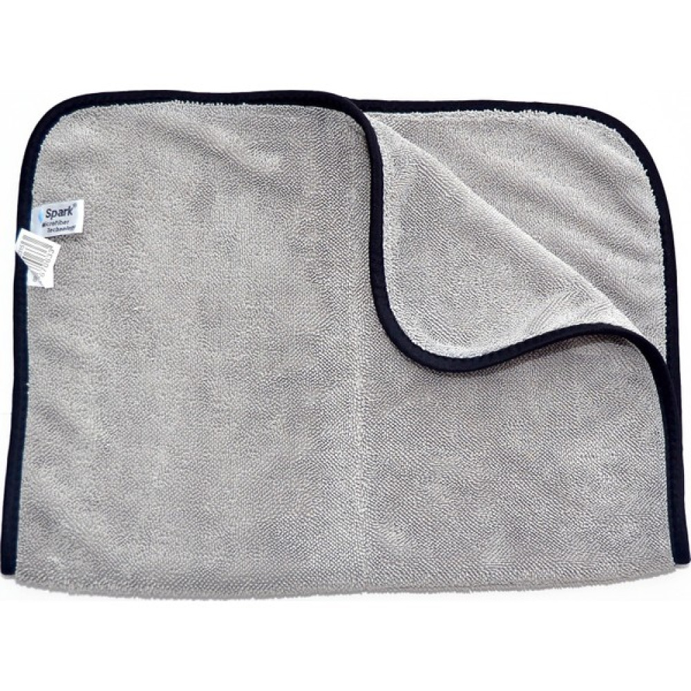 Spark M-2315 (1 ADET) Mikrofiber Gri Uber Çift Yüz Oto Kurulama ve Temizlik Bezi 40X60 cm. - 1 Adet Oto Bakım Bezleri Fiyatı