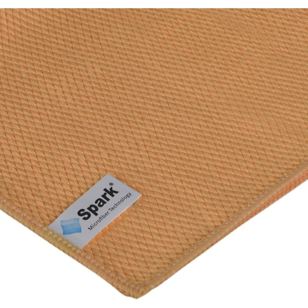 Spark Mikrofiber Cam Bezi 40X40 cm - Sarı Temizlik Malzemeleri Fiyatı