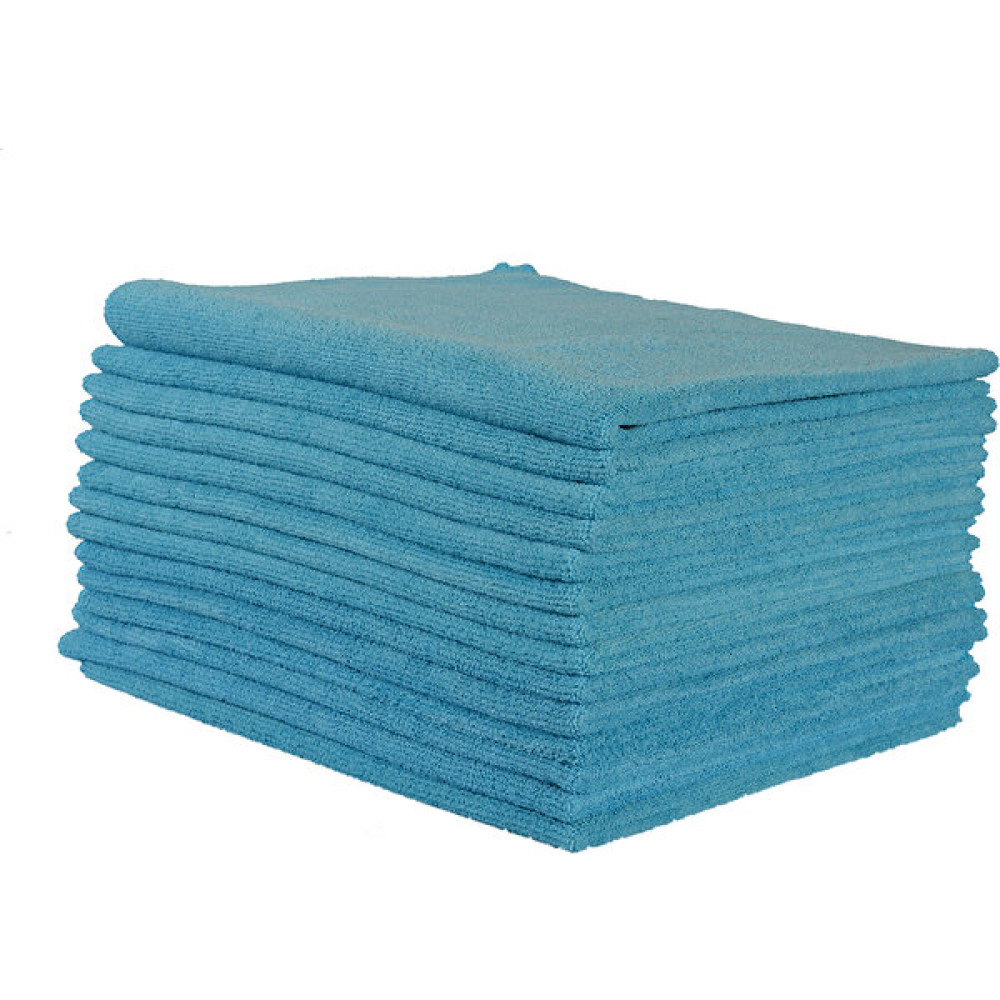 Spark Mikrofiber Havlu Oto Kurulama Bezi 12'li 60x50 cm Mavi Oto Bakım Bezleri Fiyatı