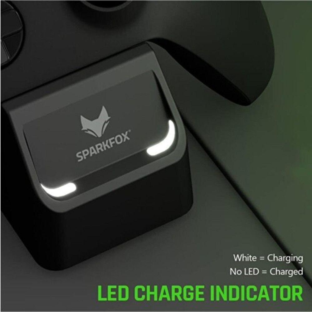 Sparkfox Xbox Serisi x / S Şarj Istasyonu Kontrol Cihazları Çift Kontrollü Şarj Yuvası Şarj Istasyonu Xbox Oyun Kolu ve Aksesuarları Fiyatı