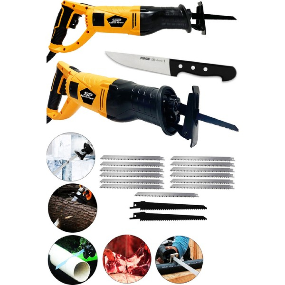 Spech Power 7000 Watt Devir Ayarlı Bakır Sargılı Kurban Bıçağı Hediyeli +15 Ad Kesim Bıçağı Metal Ahşap Kemik Kesme Makinası El Aletleri Fiyatı
