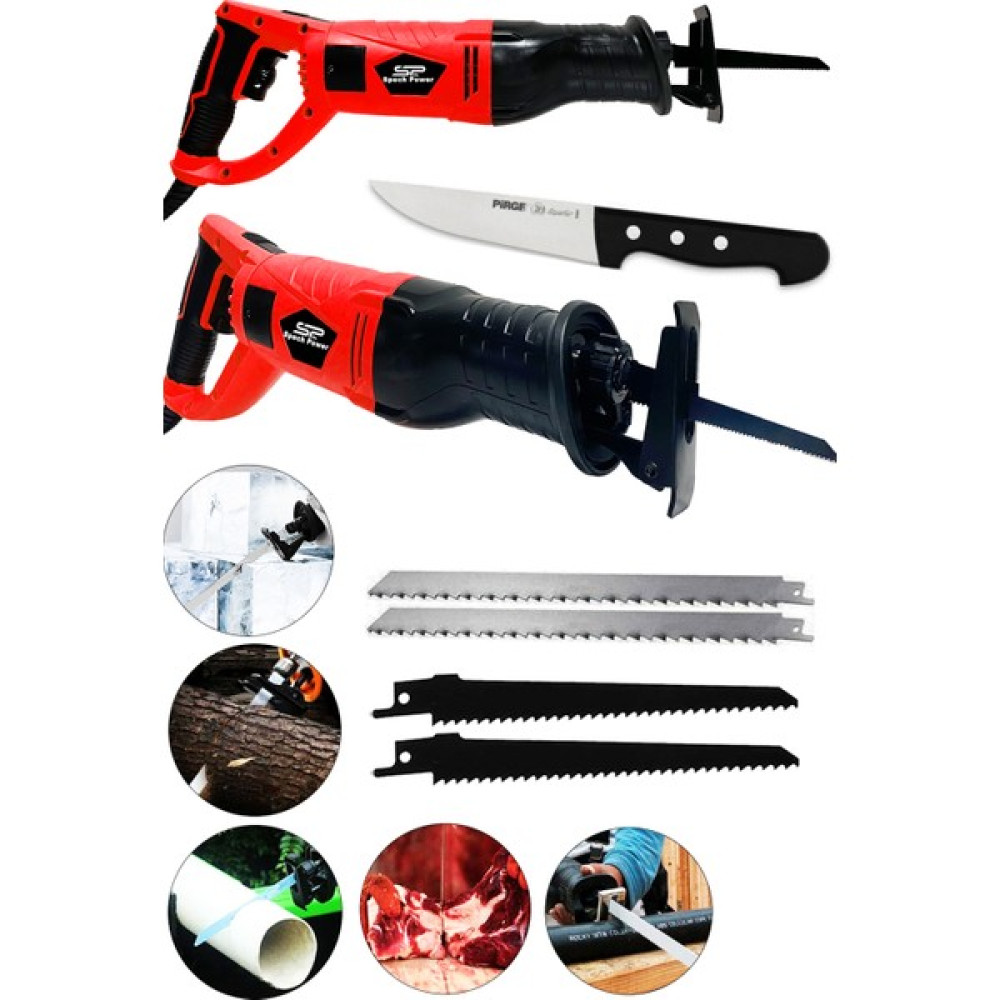 Spech Power 7000 Watt Devir Ayarlı Bakır Sargılı Kurban Bıçağı Hediyeli +4 Ad Kesim Bıçağı Metal Ahşap Kemik Kesme Makinası El Aletleri Fiyatı