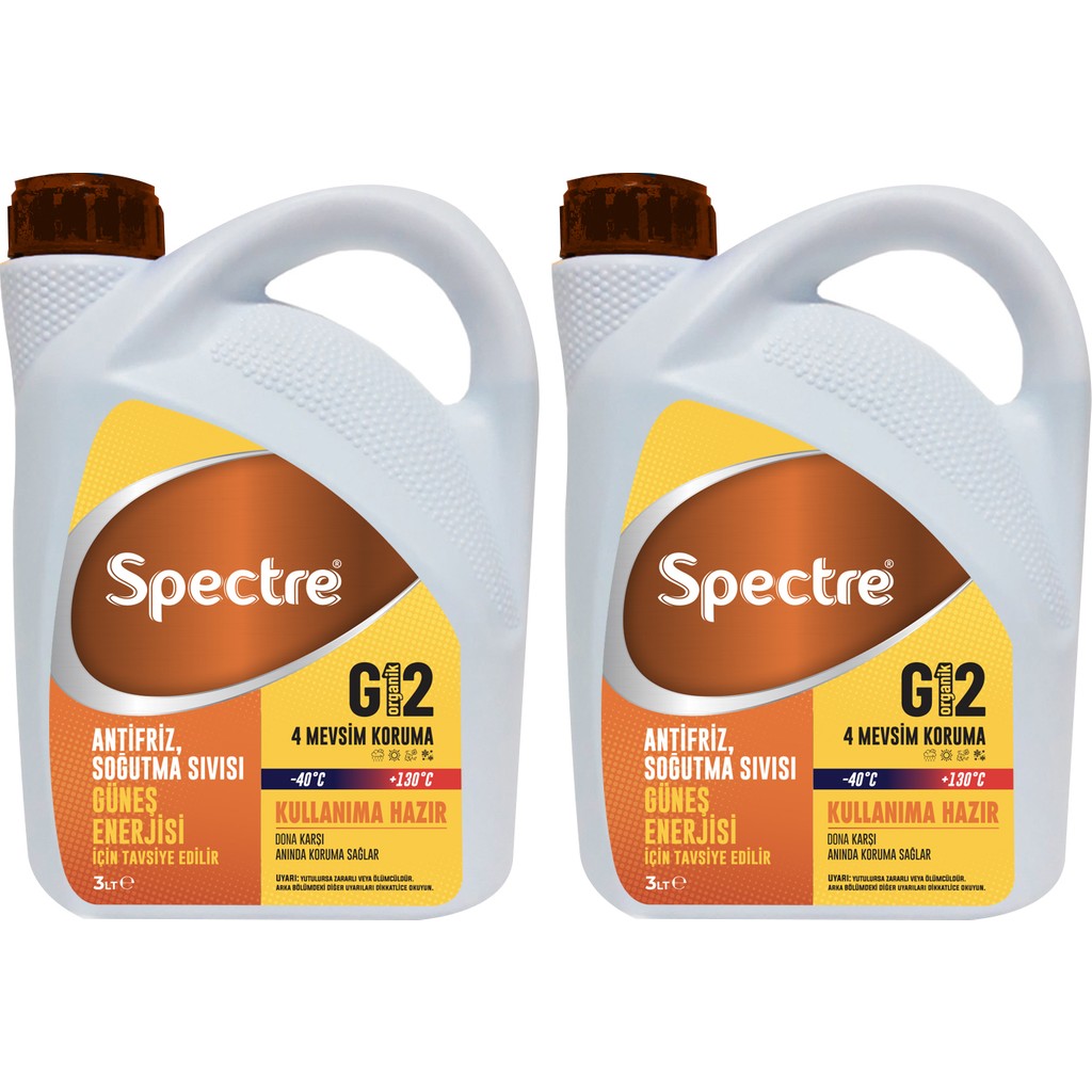 Spectre 2 Adet Spectre Güneş Enerjisi Antifrizi -40 Derece 3 lt Diğer Fiyatı