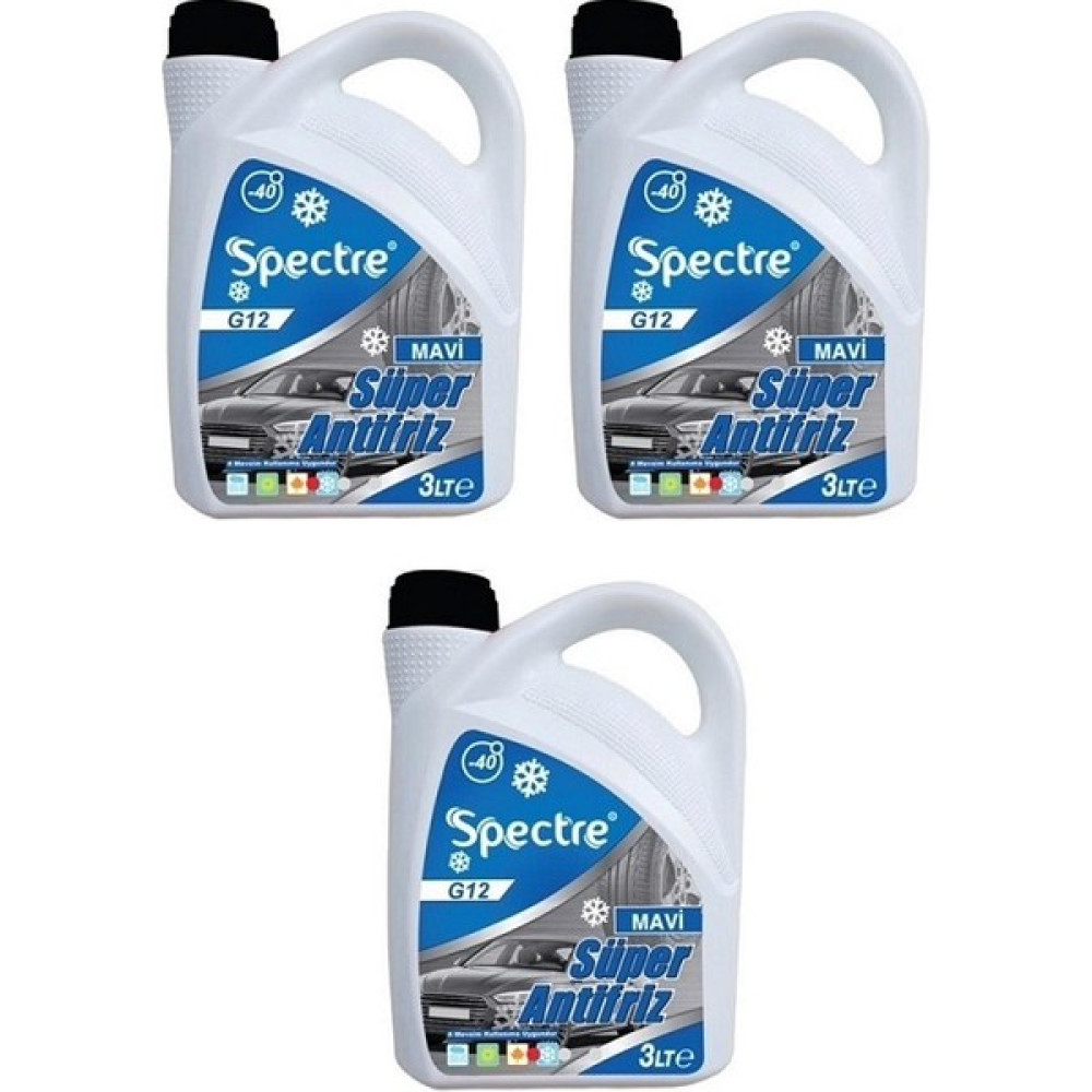 Spectre G12 Mavi -40 Derece Antifriz 3 Litre 3 Adet Antifiriz Fiyatı