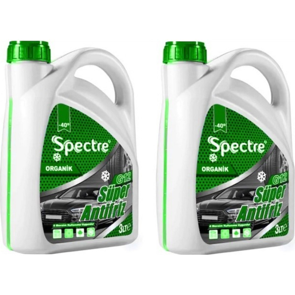 Spectre G12 Yeşil -40 Derece Antifriz 3 Litre *2023 2 Adet Antifiriz Fiyatı