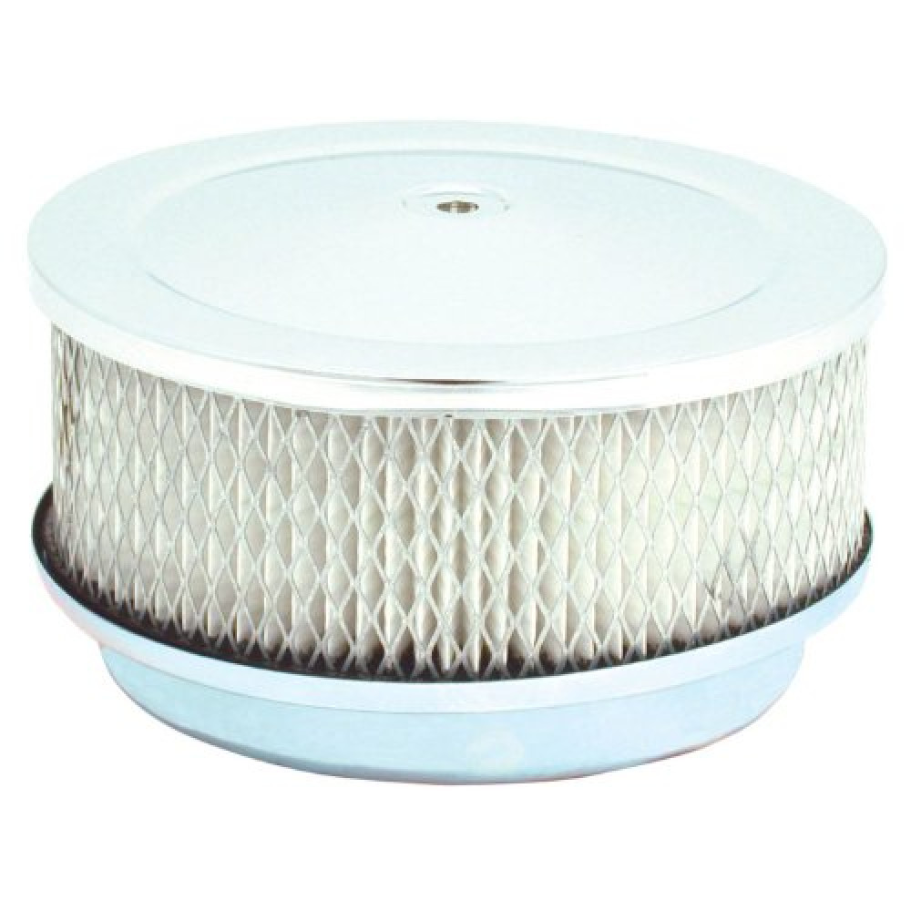 Spectre Performance (4780) 6-3/8" x 2-1/2" Chrome Air Cleaner