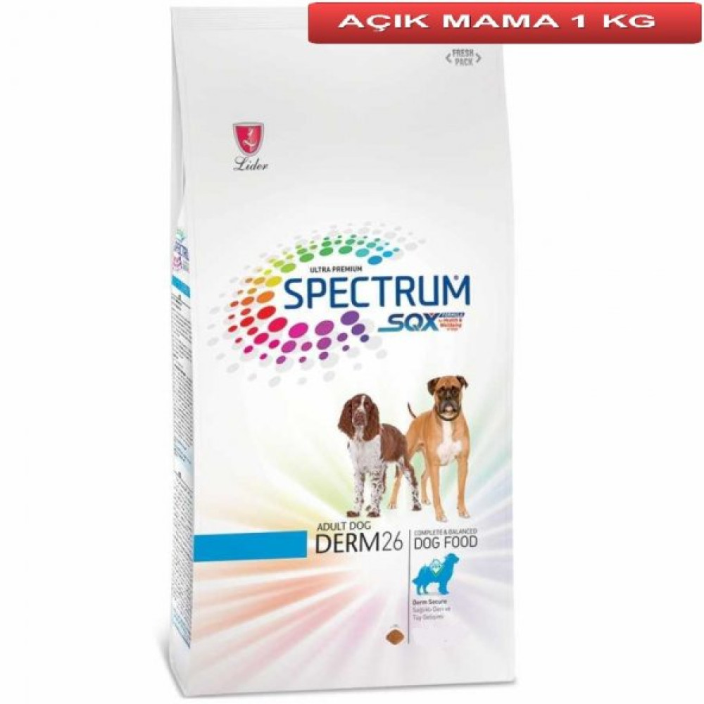 Spectrum Dermo 26 Hassas Derili Balikli Kopek Mamasi 1 Kg Acık Evcil Hayvan Ürünleri Fiyatı
