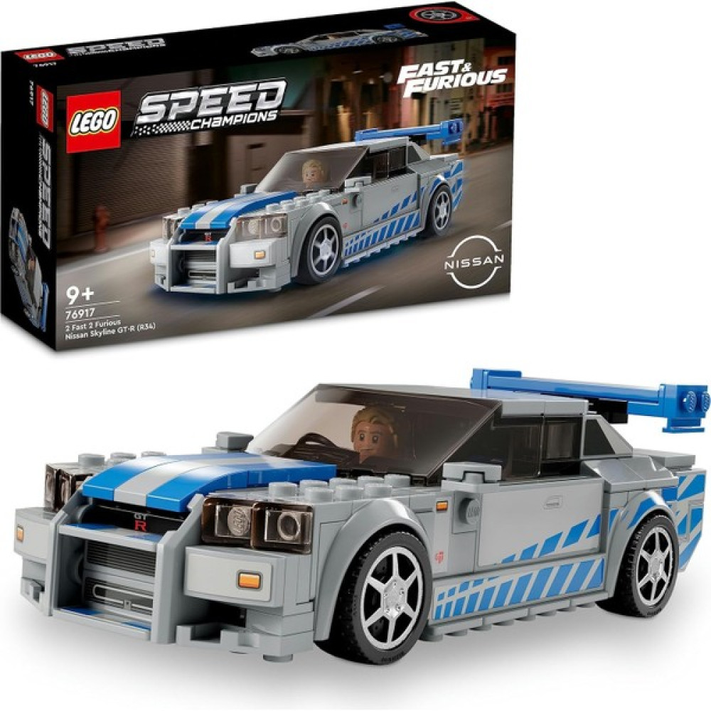 Speed Champions Daha Hızlı Daha Öfkeli Nissan Skyline Gt-R (R34) 76917 (319 Parça) Puzzle & Aksesuarları Fiyatı