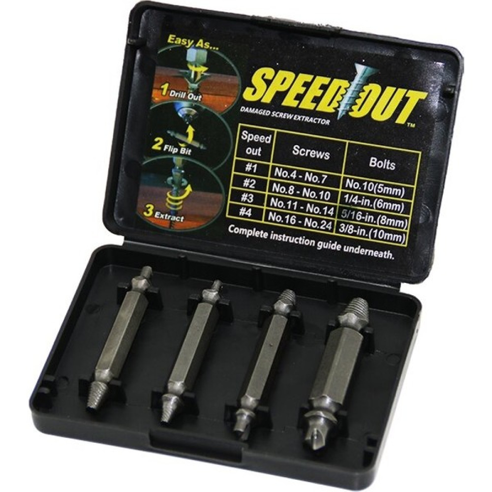 Speed Out 4 Adet Hasarlı Vida Çıkarıcı Pls Kutulu (4767) - 1OL9593-4987 Oto Boyaları Fiyatı