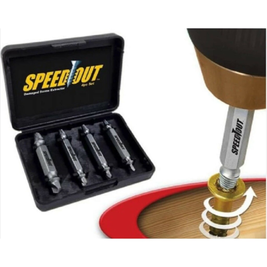 Speed Out Hasarlı Bozuk Vida Çıkarıcı Hasar Görmüş Vida Sökme Tornavida Fiyatı