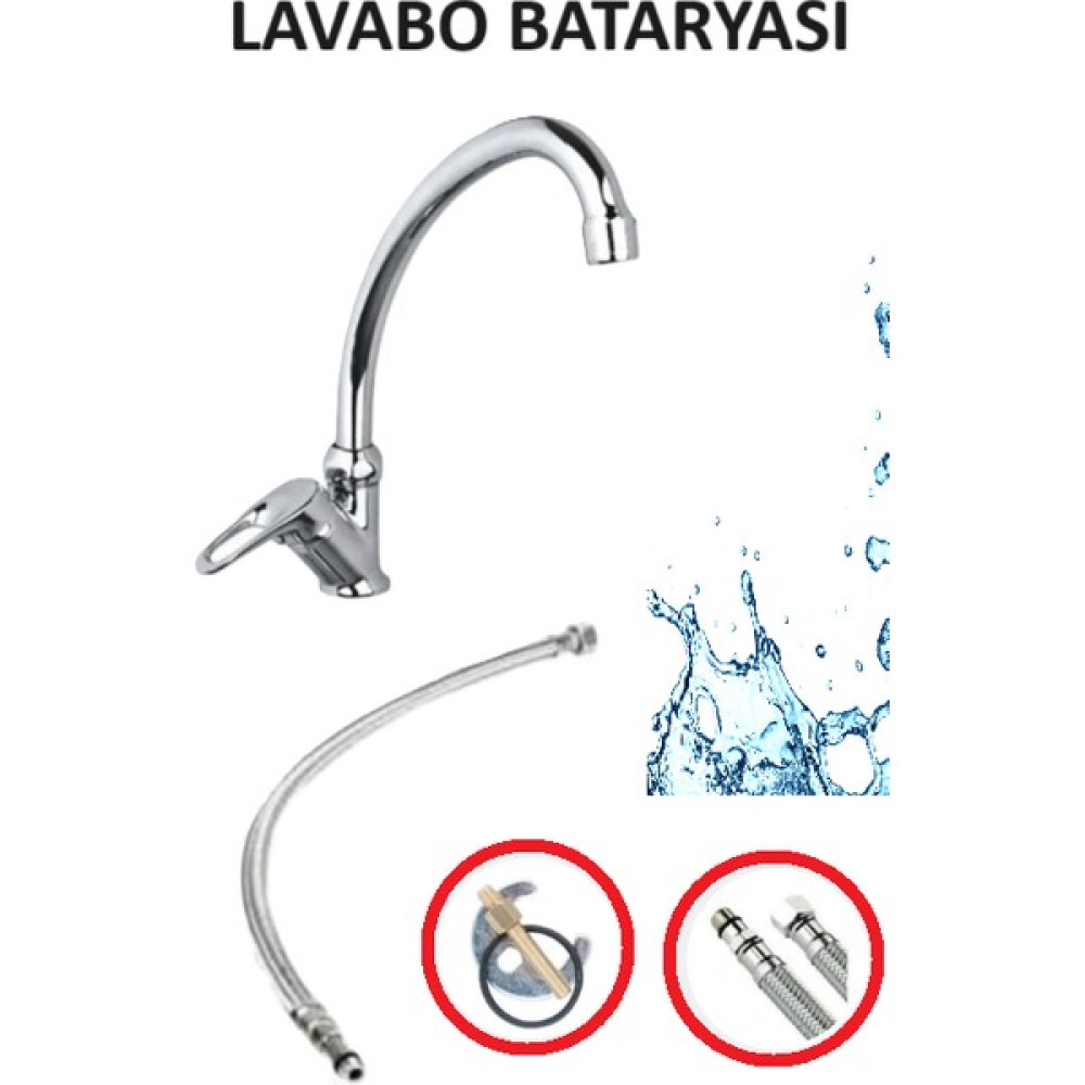 Speed Out Lavabo Bataryası Tekli Evye Lavabo Tek Su Çıkışlı Aç Kapa Mutfak Banyo Batarya Oto Boyaları Fiyatı