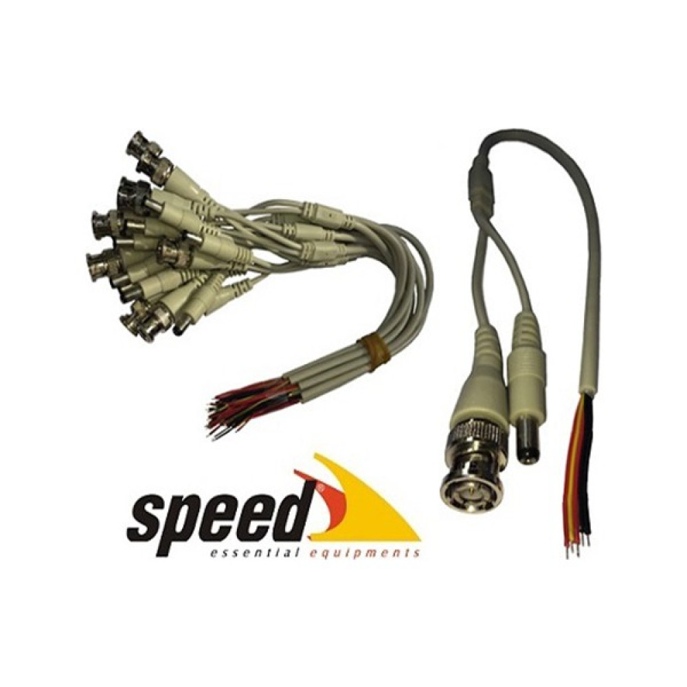 Speed Sp-Dc010 Bnc Ve Power Voltaj Jakı 10Lu 30Cm Güvenlik Kamerası Aksesuarları Fiyatı