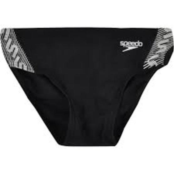 Speedo 8-087503503 Siyah Monogram 6.5Cm Brf Jm Blk/Wht Kız Çocuk Mayosu
