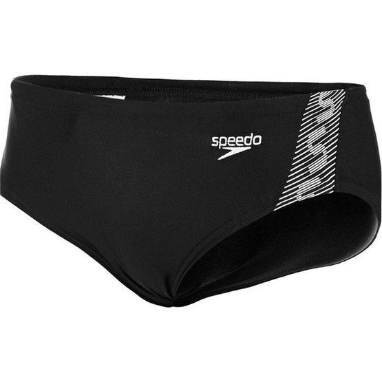 Speedo 8-087503503 Siyah Monogram 6.5Cm Brf Jm Blk/Wht Kız Çocuk Mayosu