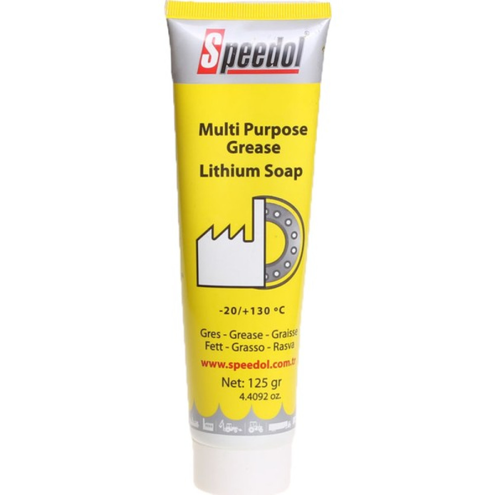 Speedol Çok Maksatlı Tüp Gres / Multi Purpose Grease - 125 gr Oto Yağlayıcılar Fiyatı
