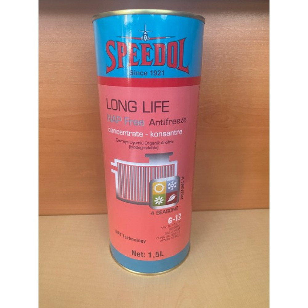 Speedol Long Lıfe Nap Free Antifreeze Konsantre 1,5 Lt Oto Boyaları Fiyatı