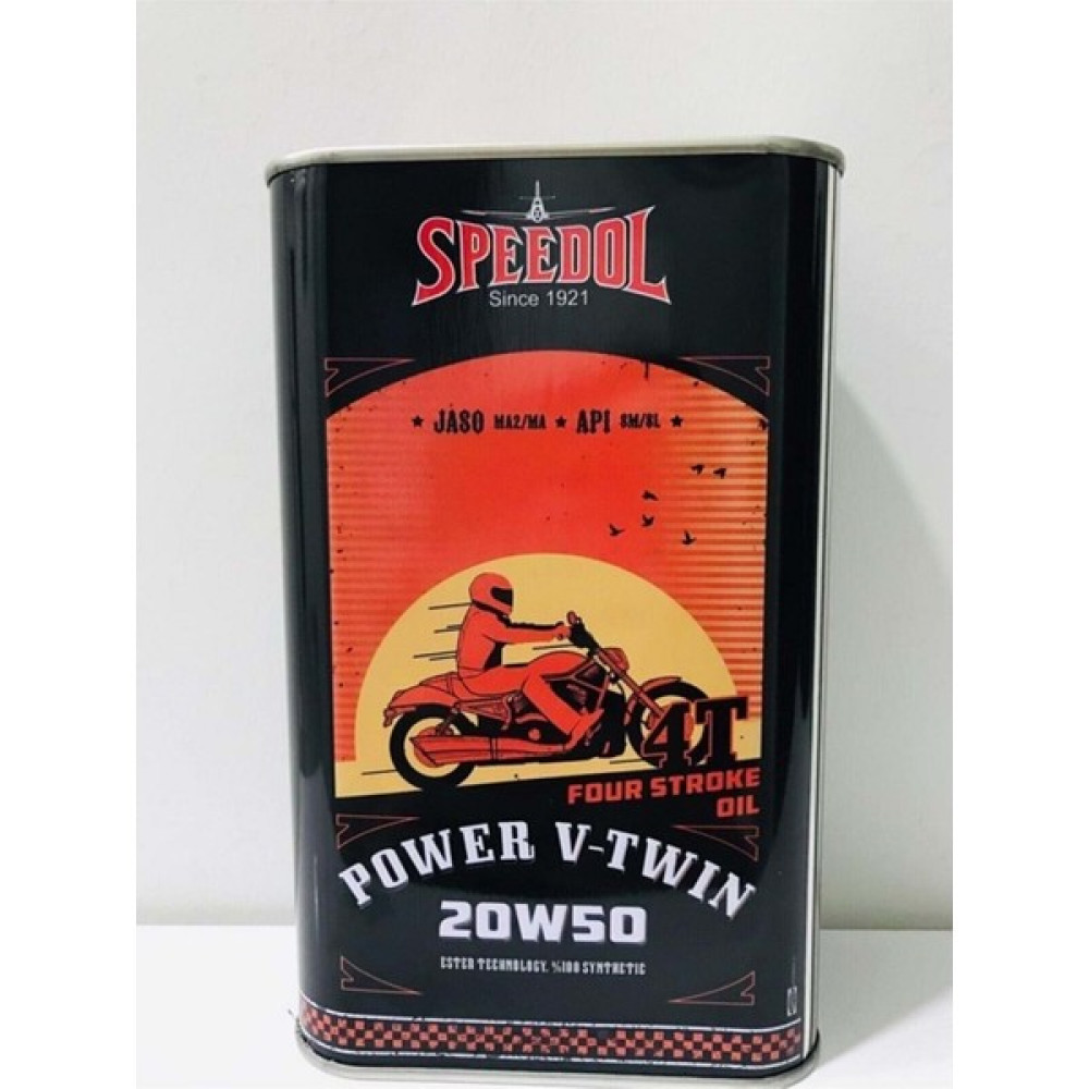 Speedol Power V-Twin 20W50 %100 Sentetik 1 Litre Motosiklet Motor Yağı Motor Yağı Fiyatı