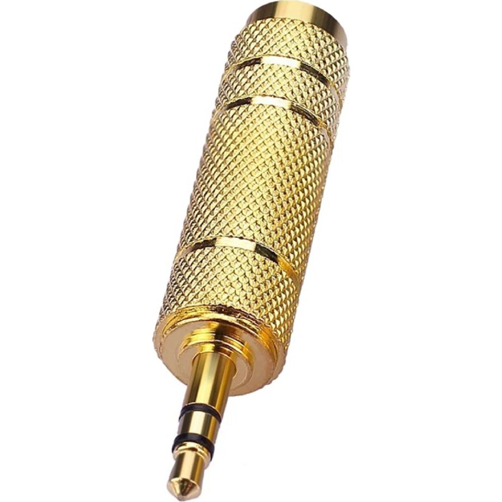 Speeduf 3.5 mm Erkek Stereo -6.3 mm Dişi Gold Çevirici Bilgisayar Çevirici ve Adaptörü Fiyatı