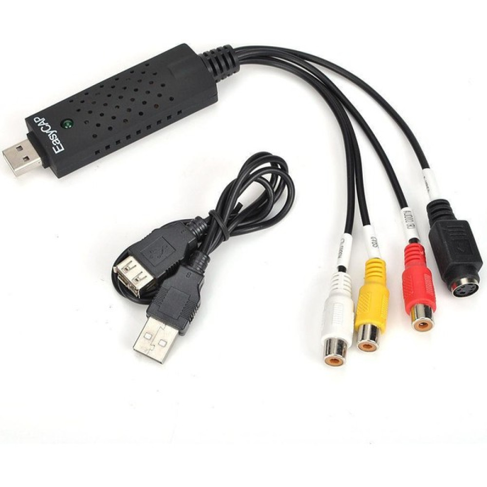 SpeedUF Easier Cap Ezcap DC60 USB 2.0 CVBS, Audio, S-Video Capture Görüntü Ses Yakalama Cihazı - Siyah Bilgisayar Çevirici ve Adaptörü Fiyatı